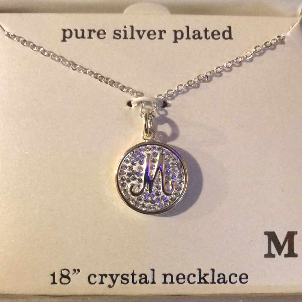 NEW IN BOX “M” Necklace